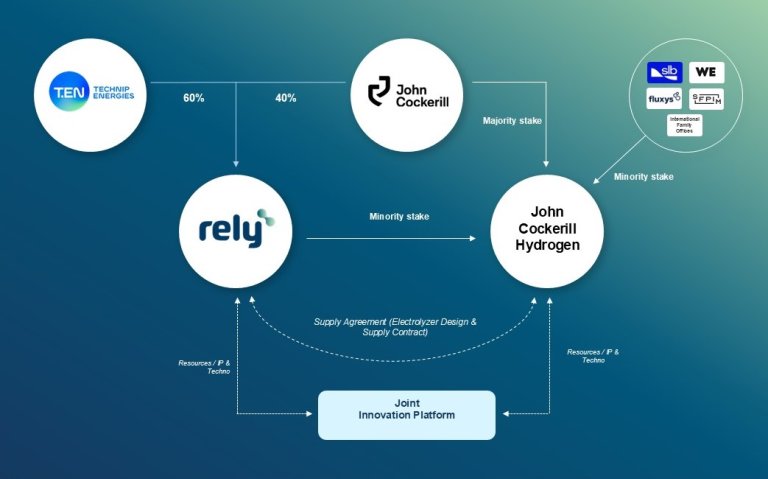 Rely's shareholding structure
