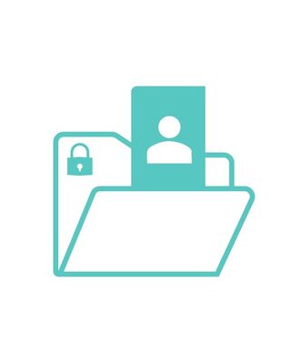 Personal data protection icon
